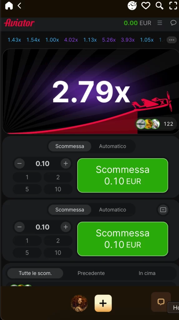 Versione per app mobile