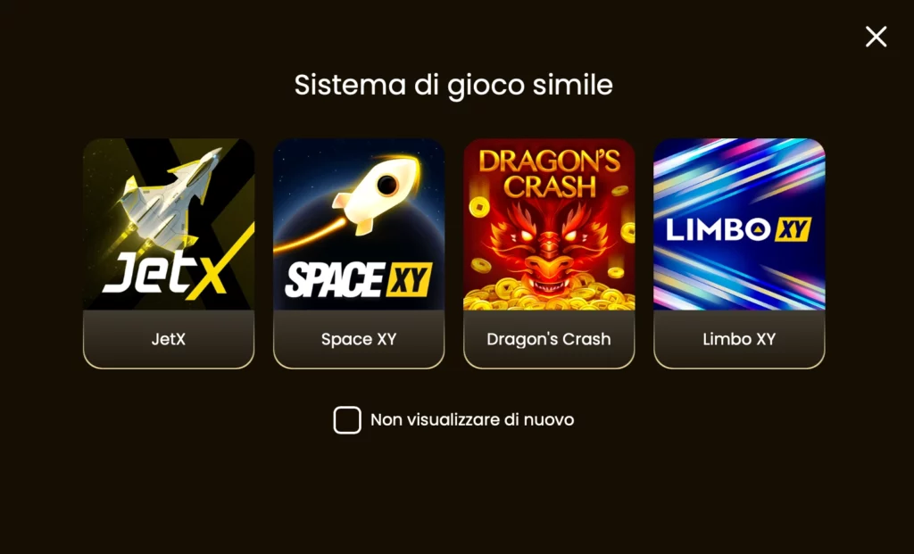 Giochi dinamici come Aviator