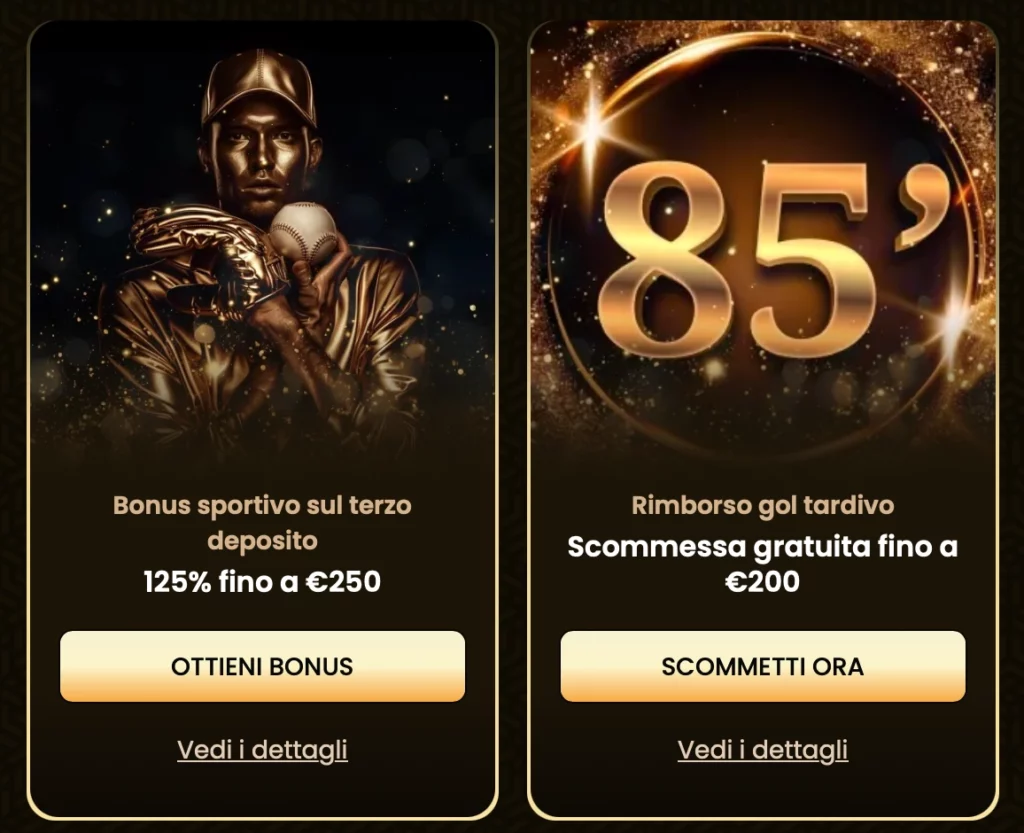Tipi di iniziative disponibili